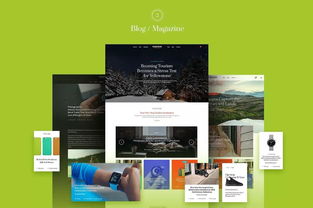 Behance設計師必收 七大類網頁模板與UI套件，提升網站設計效率與質感